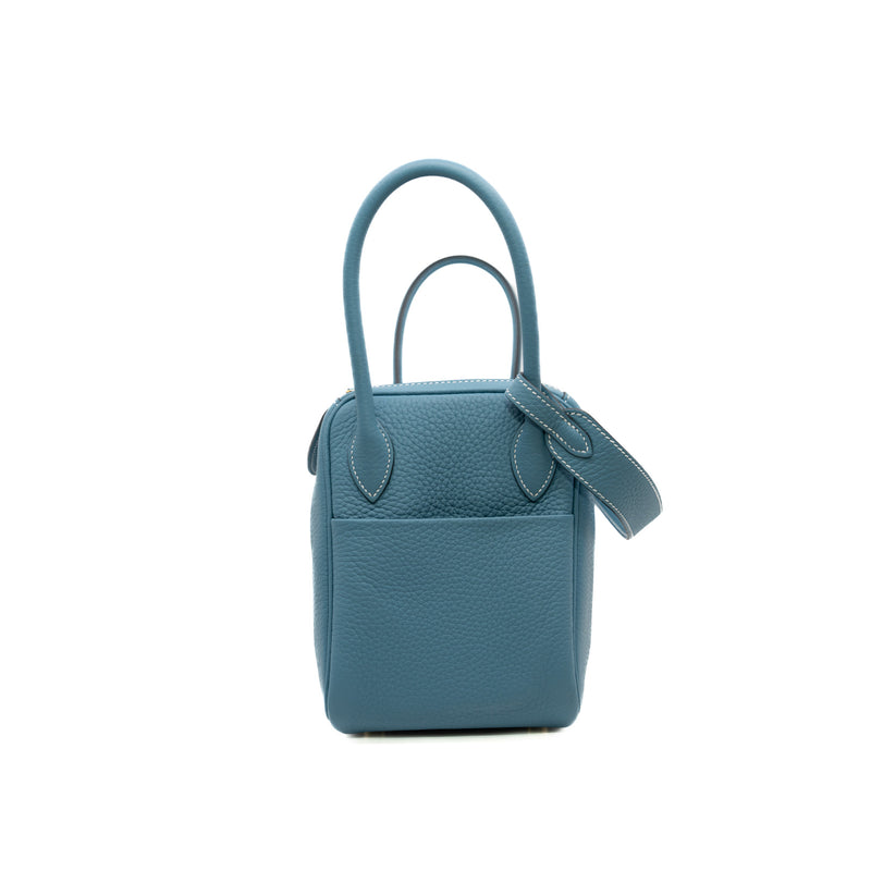 Lindy 26cm in tc d2 new bleu jean ghw b stamp