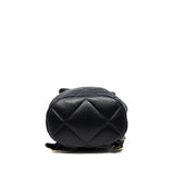 thumbnail 19 bag backpack in black lambskin seri UUXPXXXX