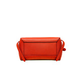 thumbnail small belt bag in red leather ghw
