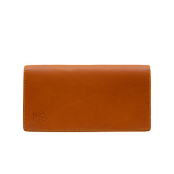 Nomade Brazza Caramel Leather Wallet - L'UXE LINK