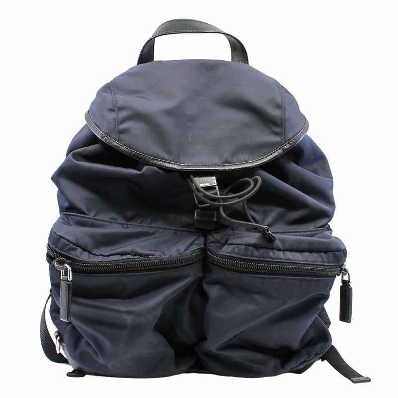 backpack  fabric  navy phw - L'UXE LINK