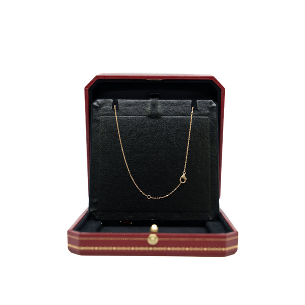 Small Amulette De Cartier Necklace In Yellow Gold/Diamond/Carnelian - L'UXE LINK