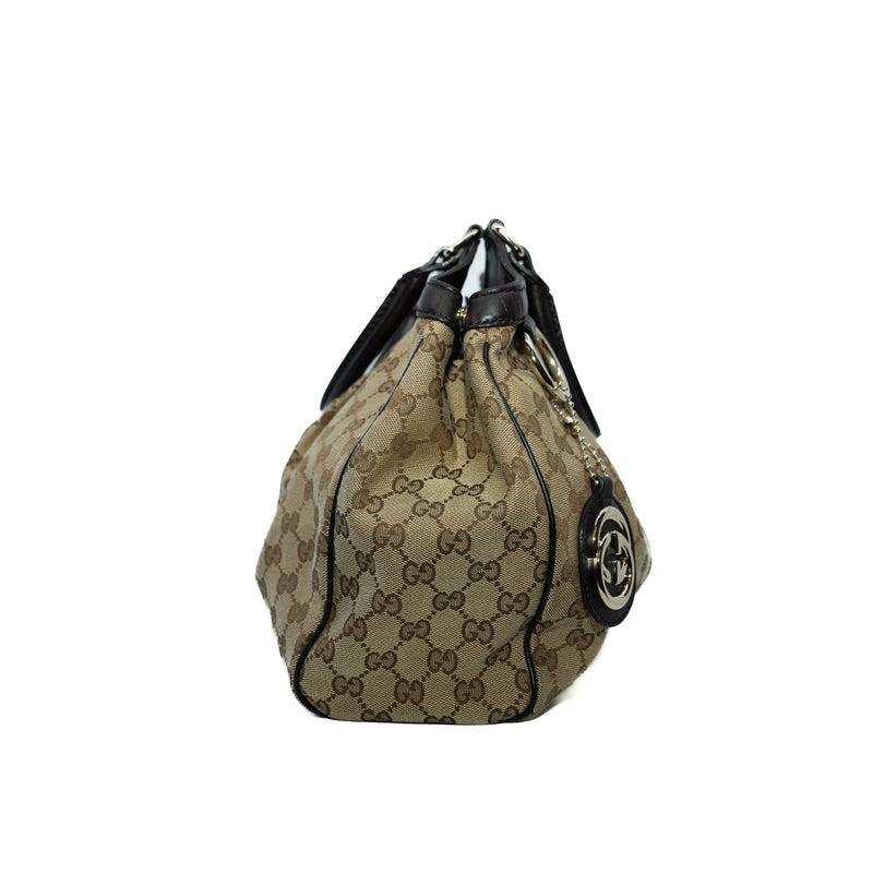 Sukey GG Canvas Medium Tote Bag - L'UXE LINK