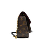 thumbnail passy in monogram canvas black/gold hardware