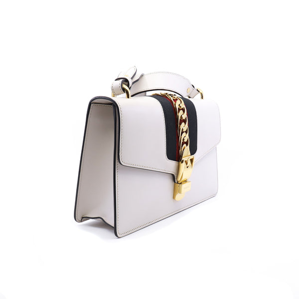 sylvie mm in white ghw - L'UXE LINK