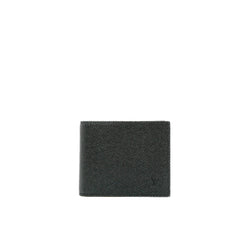 Amerigo Wallet In Black Taiga Cowhide Leather PHW - L'UXE LINK