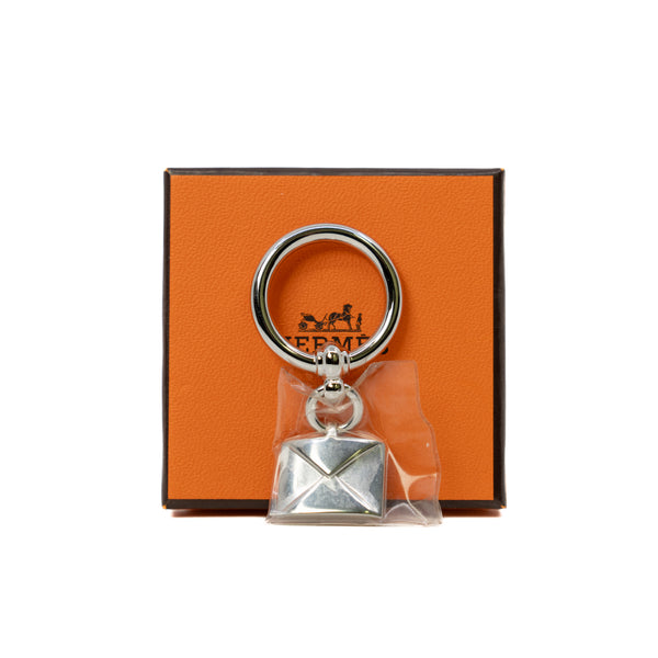Loop Charms Silver Enveloppe Scarf 90 Ring - L'UXE LINK