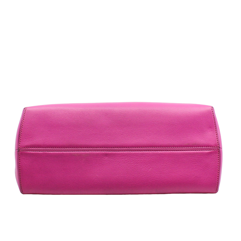 By The Way Satchel Large Calfskin Rose Pink - L'UXE LINK