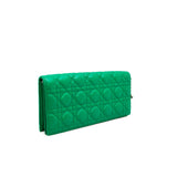 thumbnail medium evening clutch in lambskin green phw 2013