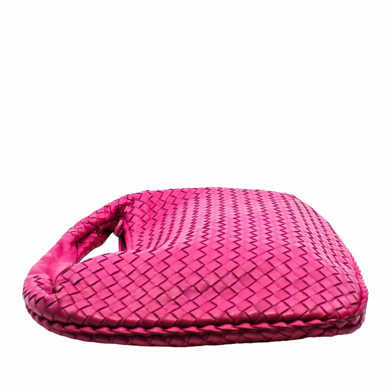 Intercciato Hobo Bag Pink Ghw - L'UXE LINK