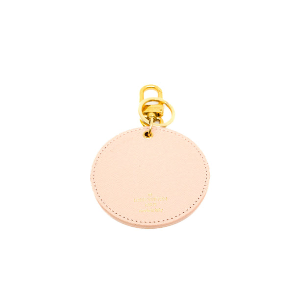 Damier Azur Tahitienne Bag Charm Key Ring - L'UXE LINK