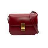 thumbnail medium box in shiny calfskin red ghw