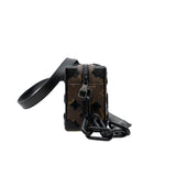 thumbnail mini soft trunk in monogram tuffetage black hw