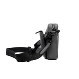 thumbnail Trio messenger in grey monogram shadow calfskin black hw
