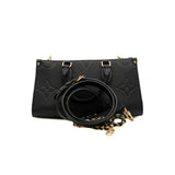 thumbnail OnTheGo East West black Monogram Empreinte Leather ghw