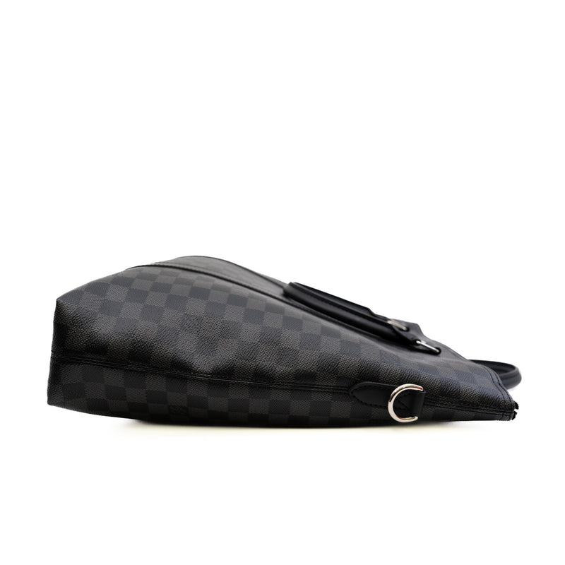 Graphite Anton tote bag in Damier Graphite coated canvas phw - L'UXE LINK
