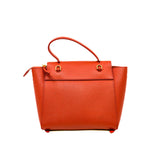 thumbnail small belt bag in red leather ghw