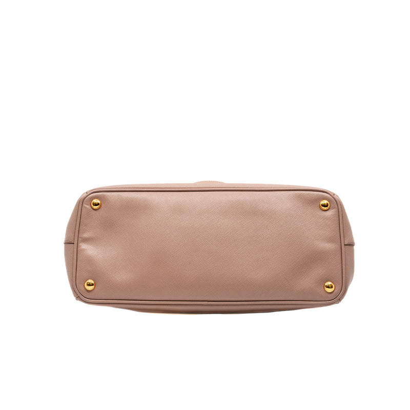 Galleria Tote leather beige  ghw