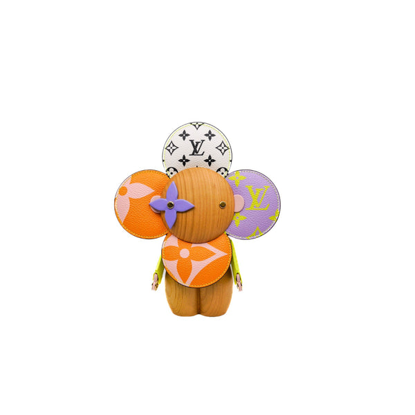 Colormania Vivienne Doll in orange and purple monogram