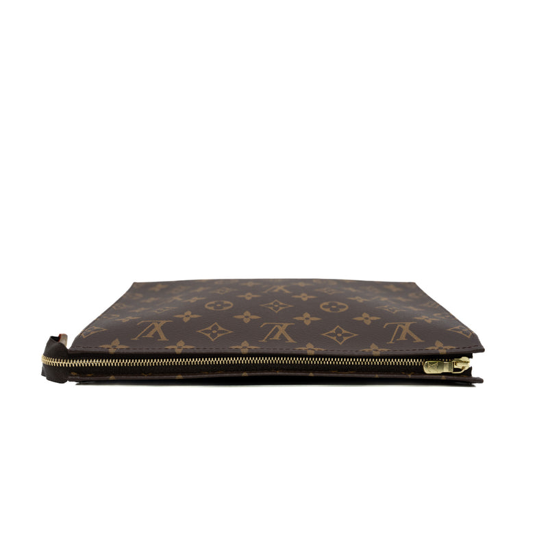 Toiletry Pouch 26 Monogram Canvas with Strap - L'UXE LINK