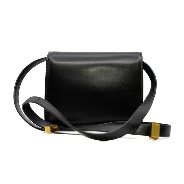 small box in black leather ghw