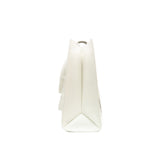 thumbnail medium woody tote in white leather