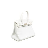 thumbnail birkin 30 in togo 01 white x stamp phw