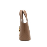thumbnail 26P mini shopping bag in calfskin brown GHW seri PHP4XXXX