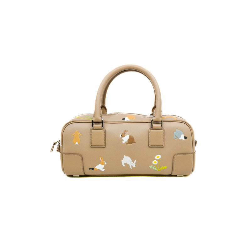 Bunny Amazona 23 cropped bag in brown PHW