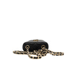 thumbnail phone case with chain in black caviar ghw seri 31