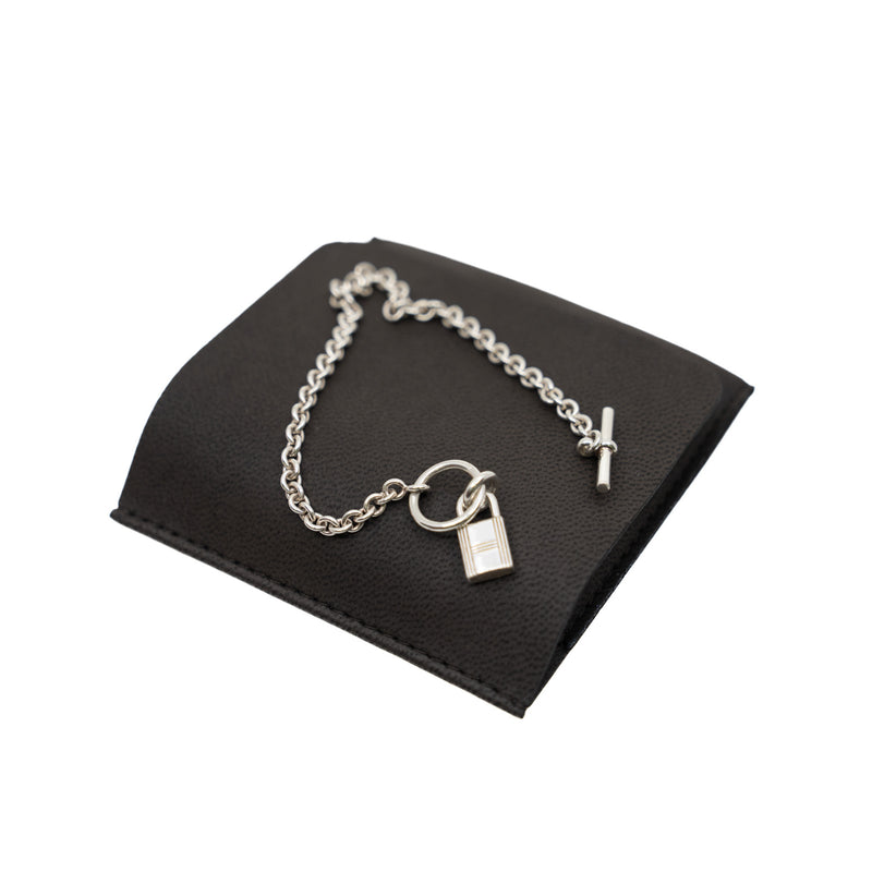 Kelly Cadenas bracelet in silver - L'UXE LINK