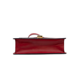 thumbnail medium Sylvie in leather red ghw 2015 missing fabric strap