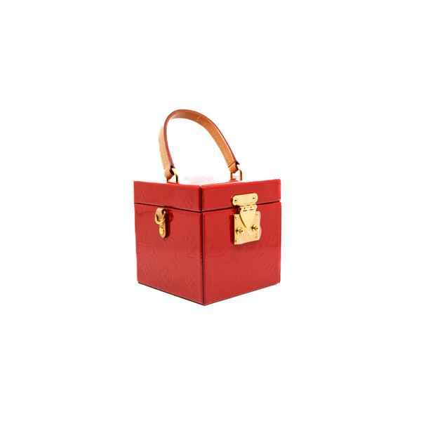 box patent red monogram rrp4000+