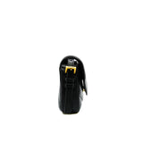 thumbnail small Loulou bag in black leather ghw