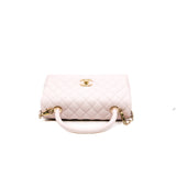 thumbnail medium coco handle in caviar light pink ghw seri30