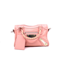 small city bag pink phw