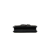 thumbnail Karlito Wallet On Chain Bag Leather With Fur Black PHW