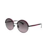 thumbnail occhiali da sole rotondi nero rosa sunglasses