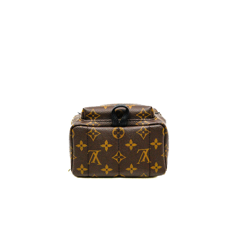 Mini Palm Springs Monogram Canvas Backpack GHW - L'UXE LINK