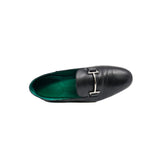 thumbnail Saga loafer in leather black phw #41
