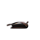 thumbnail medor to go wallet in goat dark wine red ghw g satmp