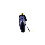 thumbnail saddle small navy leather