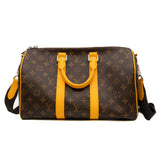 thumbnail Keepall Bandoulière 35 in monogram canvas/yellow leather phw 2025