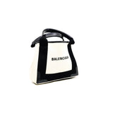 thumbnail Cabas Tote Bag Canvas/Calfskin Natural/Black phw