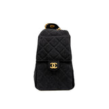 thumbnail small 25 bag in black washed denim #HG33XXXX ghw
