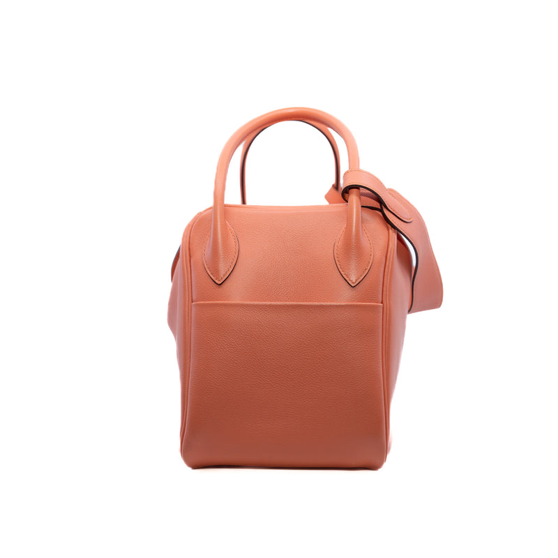 Lindy 34 Evercolor Leather Crevette PHW T Stamp - L'UXE LINK