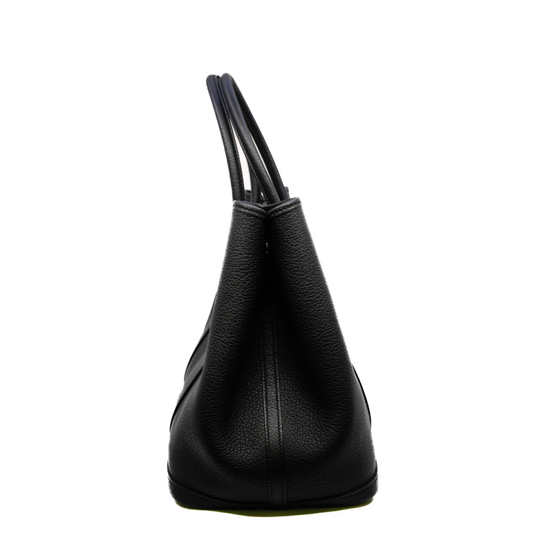 garden party 36cm in black stamp Y PHW