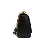 thumbnail mm epi sequins bird motif in black leather ghw