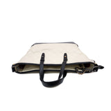 thumbnail large Gabrielle with handle in white/ black Multicolour Hardware seri 24