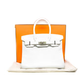 thumbnail birkin 30 in togo 01 white x stamp phw